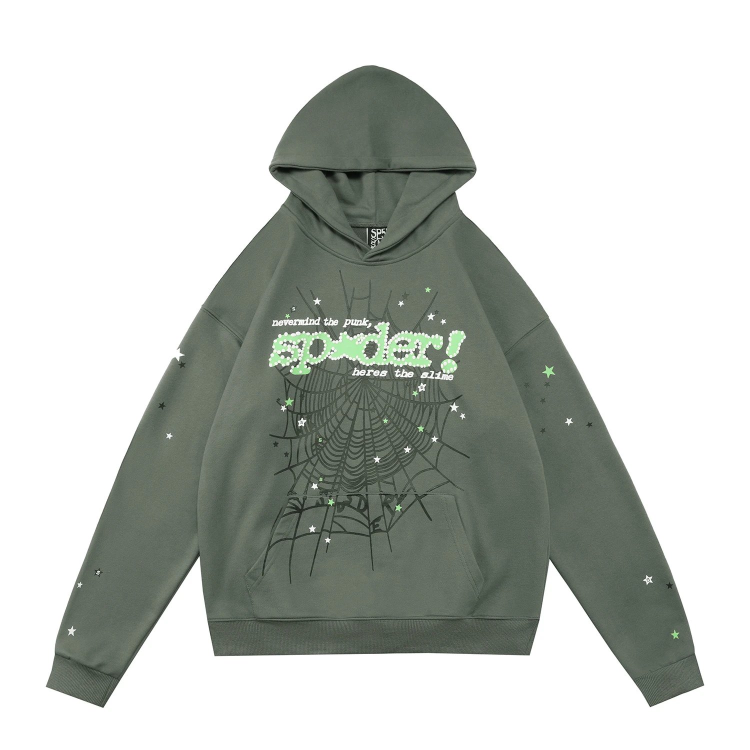 Spider! Spider Web Graphic Hoodie Purple - 8
