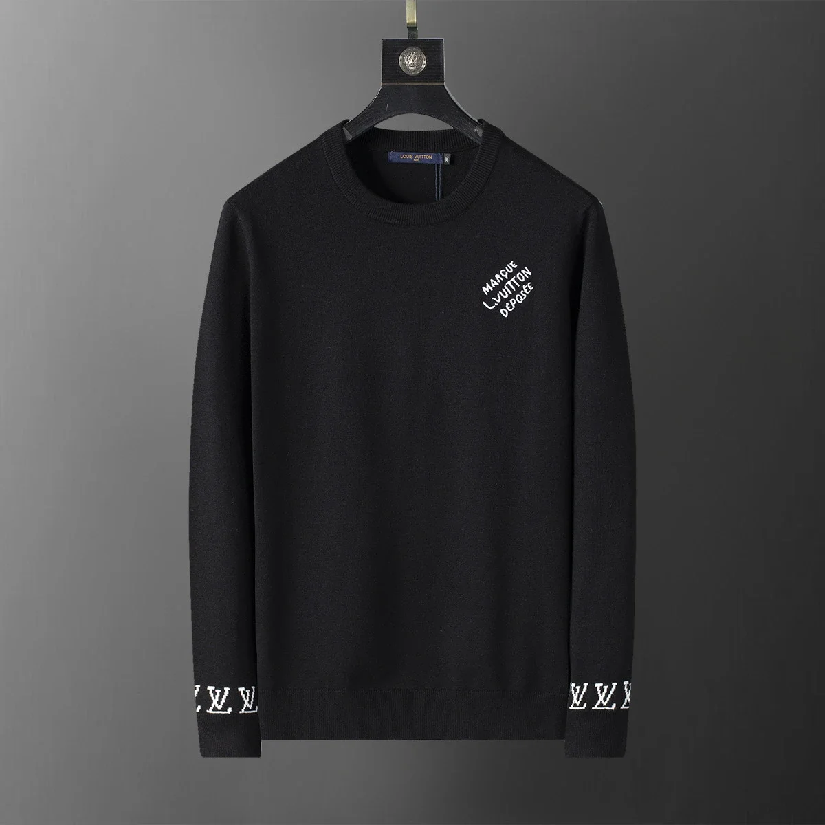 LV (Louis Vuitton) Crew-Neck Knitted Sweater - rep longsleeve