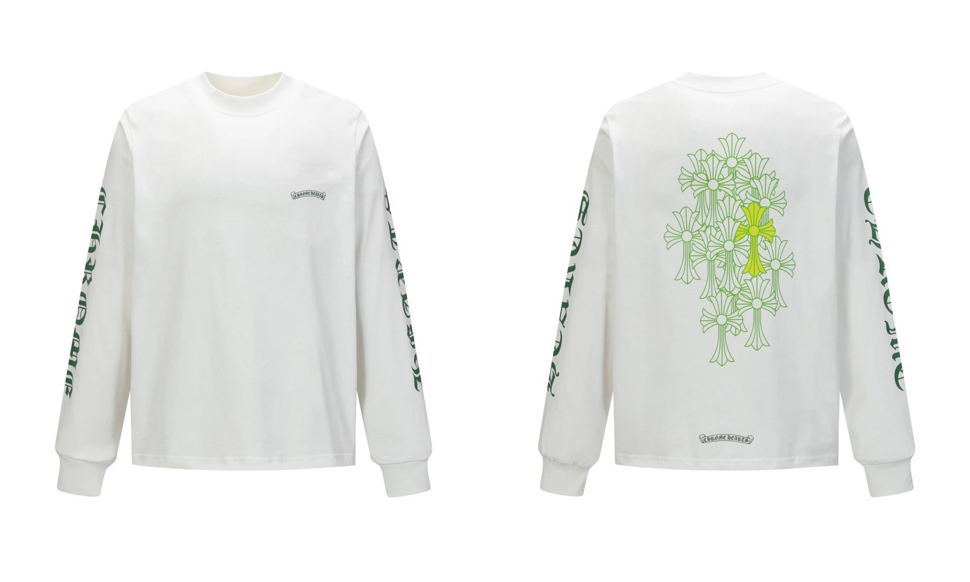Chrome Hearts Long Sleeve Tee White