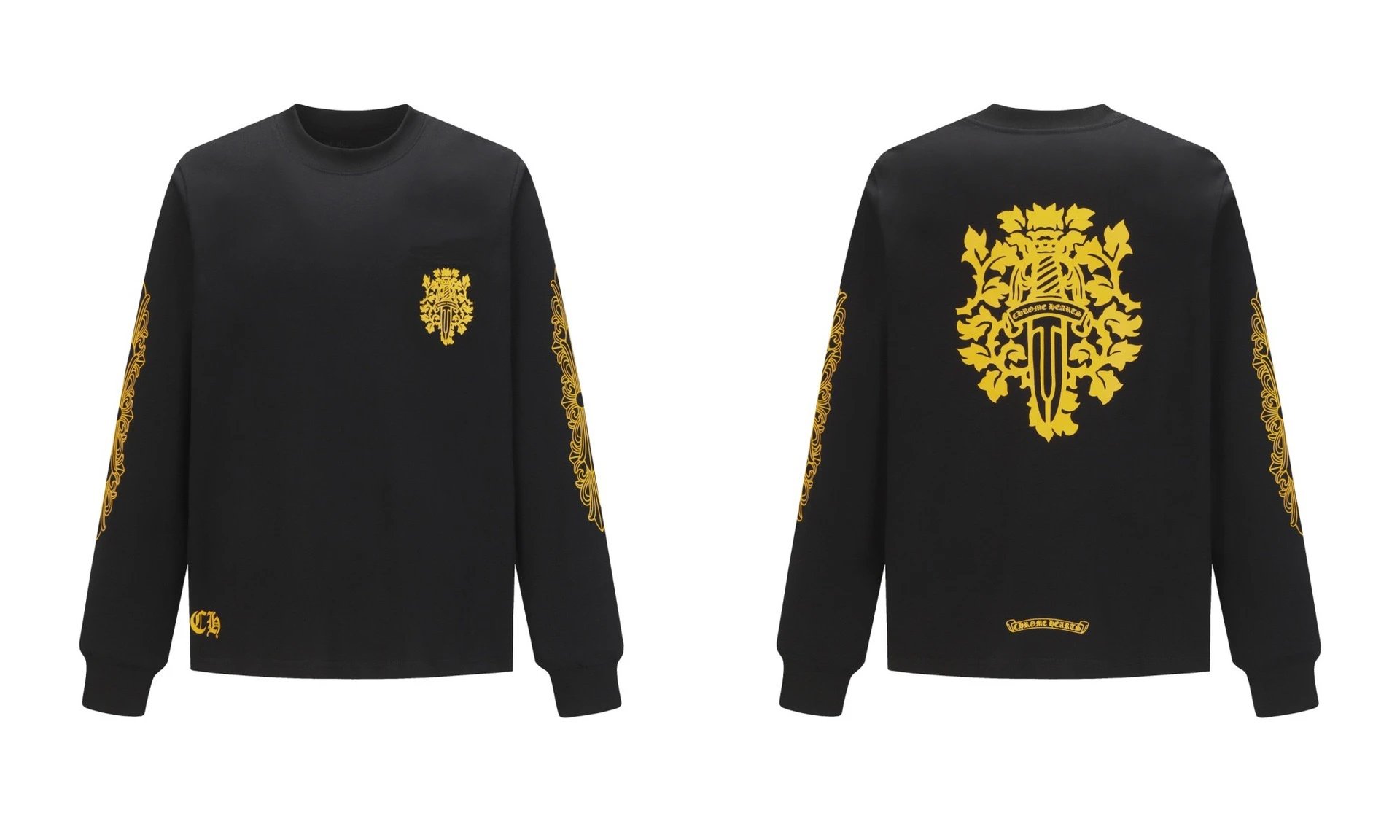 Chrome Hearts Long Sleeve Tee Black