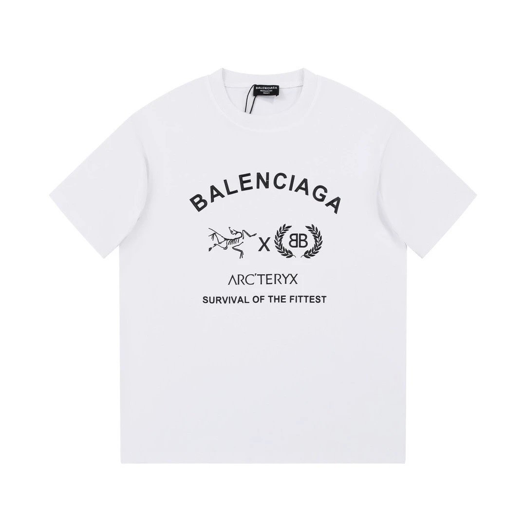 Balenciaga x Arc'teryx Survival of the Fittest Tee White