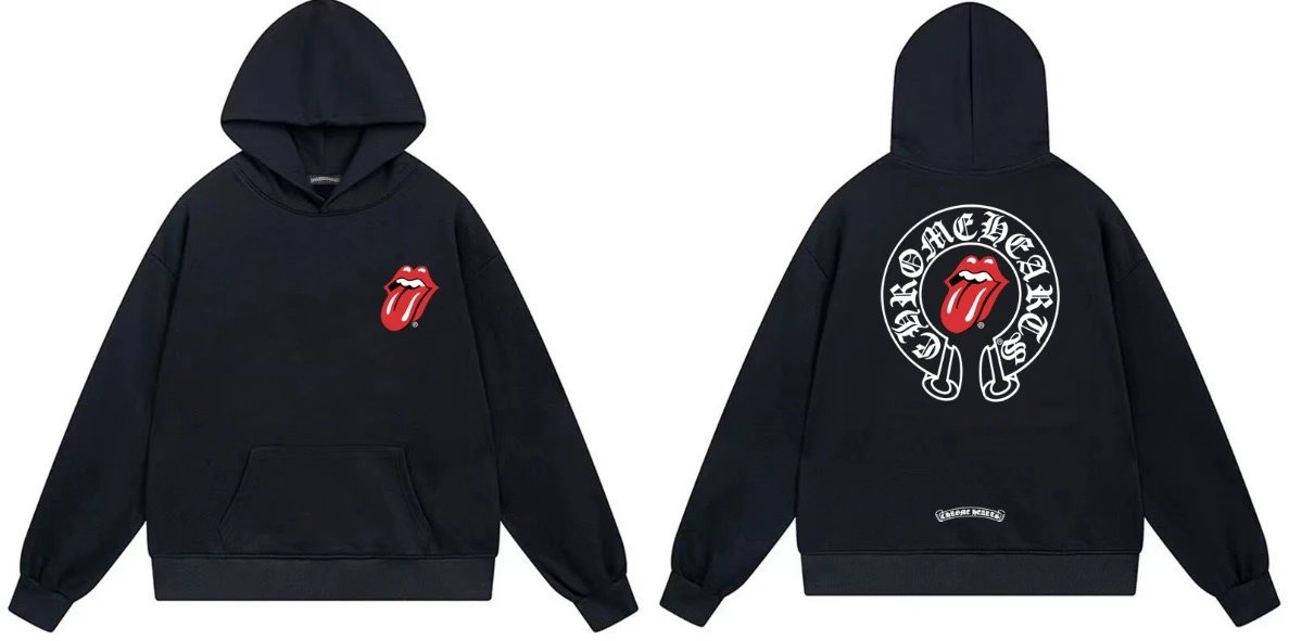 Chrome Hearts Rainbow Cross Hoodie White - 3