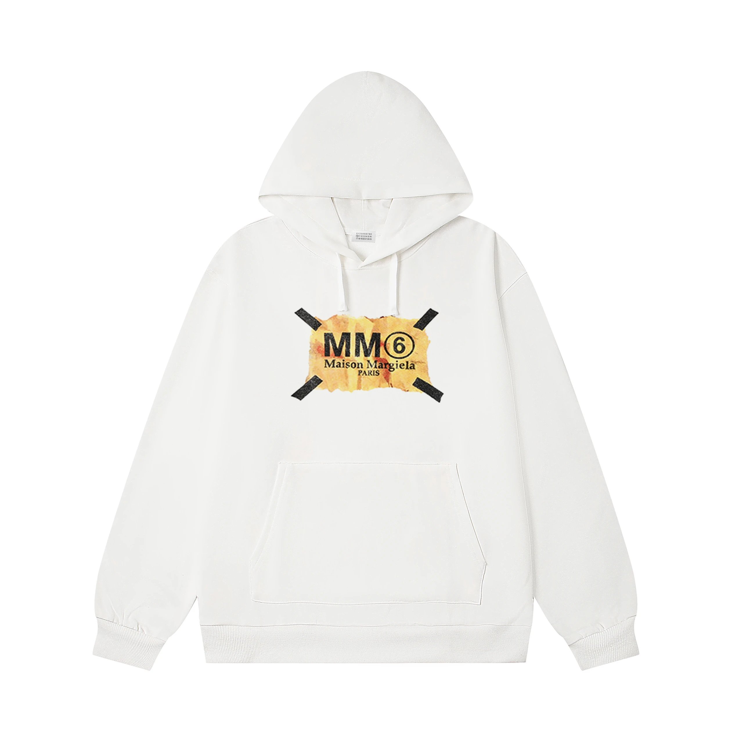 Off-White Industrial Tape Hoodie White - 5
