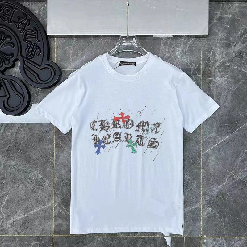 Chrome Hearts Gothic Logo Graphic Tee White