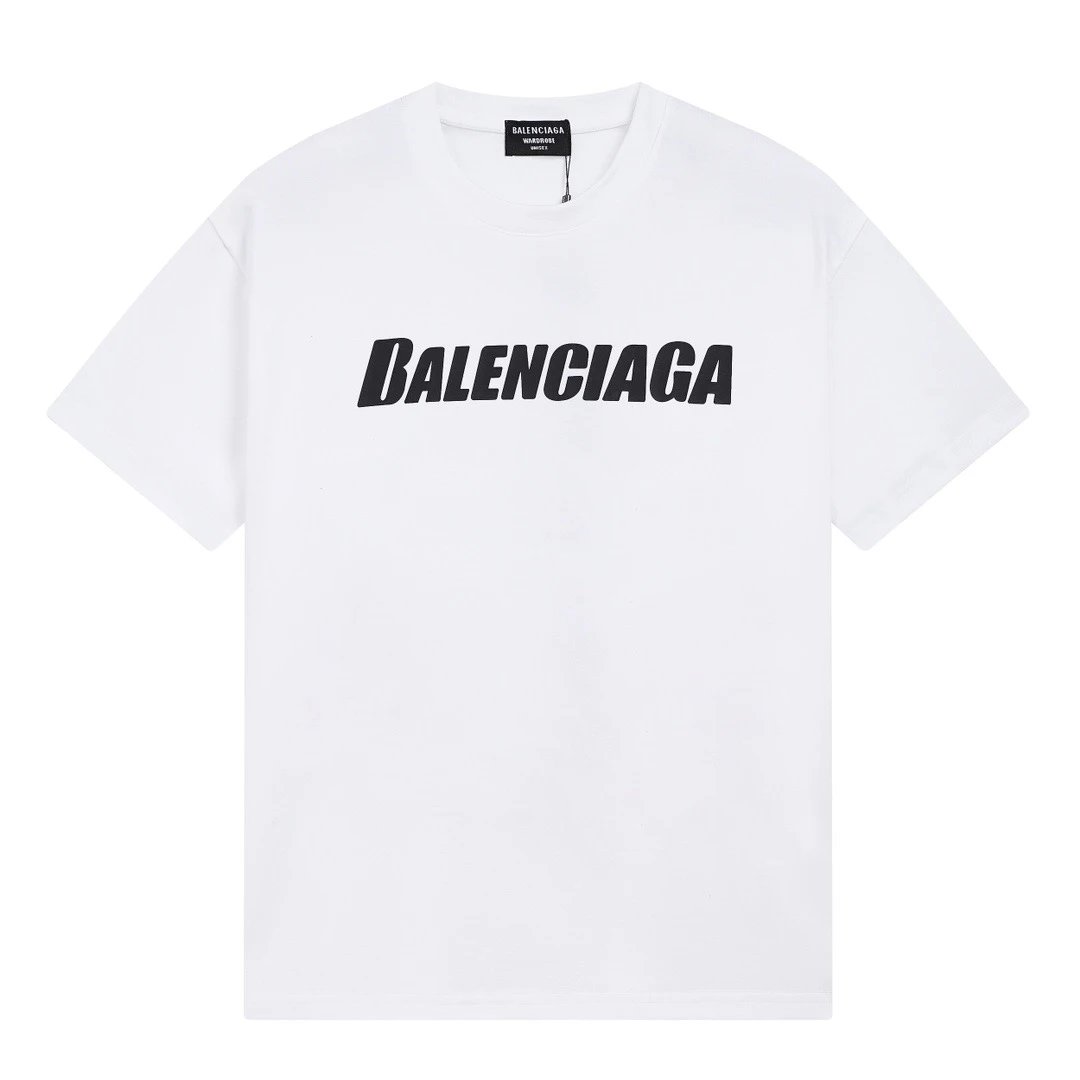 Balenciaga Capsule Logo Tee White