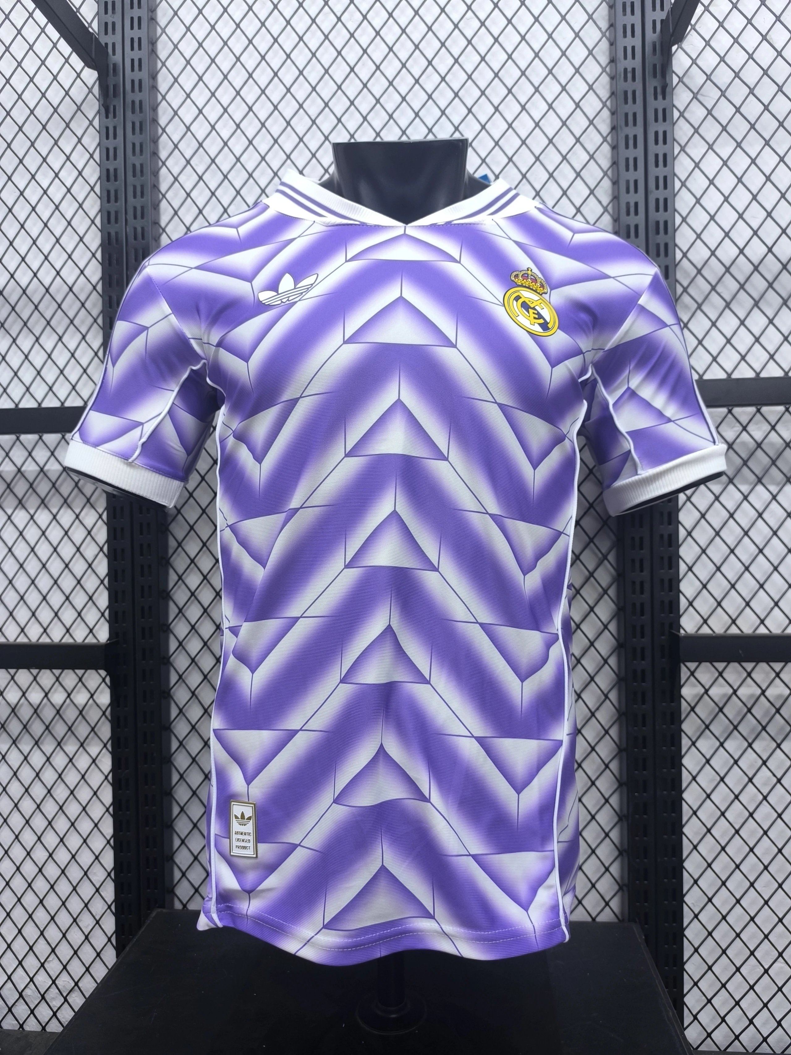 2526 Season Retro Purple Real Madrid Player Edition Jersey