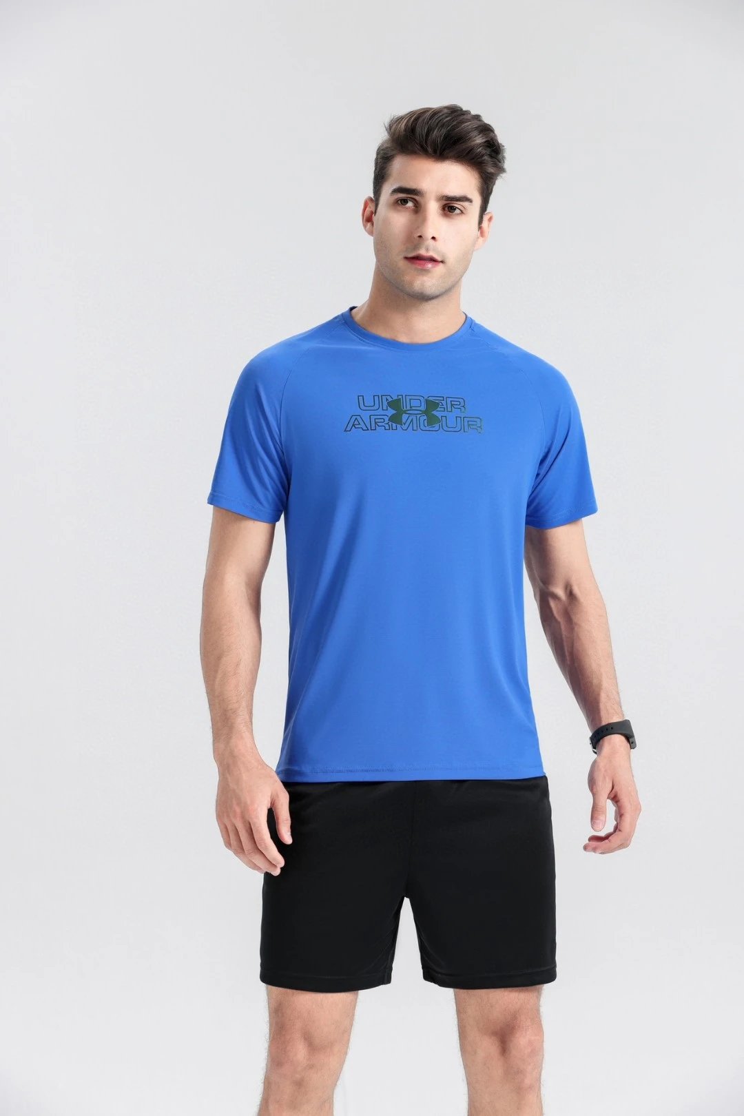 Under Armour Tech 2.0 Wordmark T-Shirt Blue