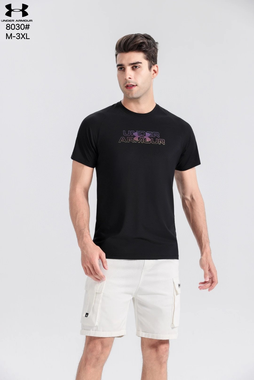 Under Armour Tech 2.0 Wordmark T-Shirt Black