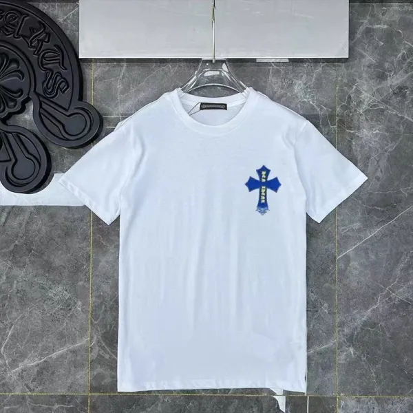 Chrome Hearts Cross Logo White T-Shirt - 1