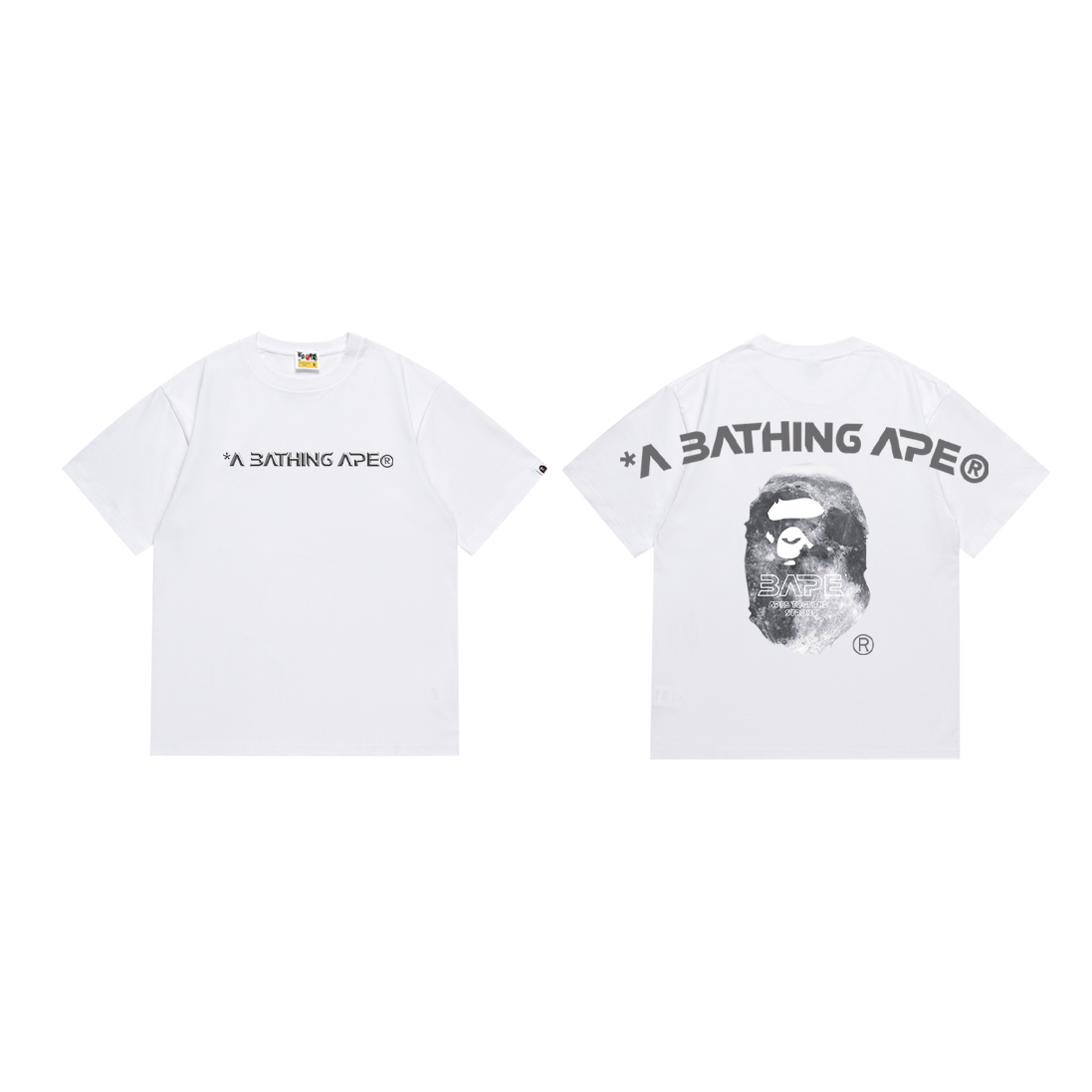 Design World Gone Mad Graphic Print White T-Shirt - 4