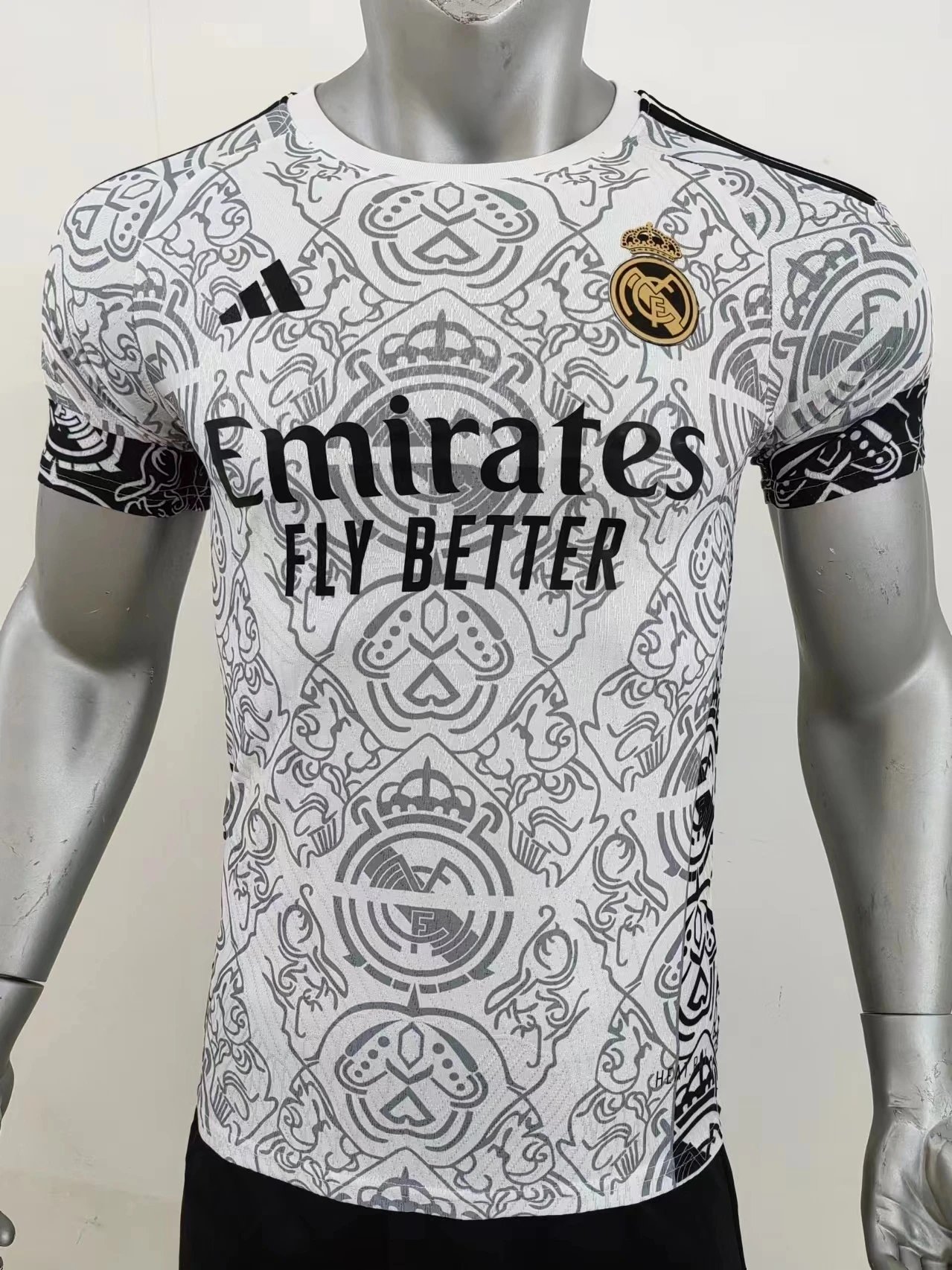 2425 White Real Madrid Special Edition Jersey Player Version