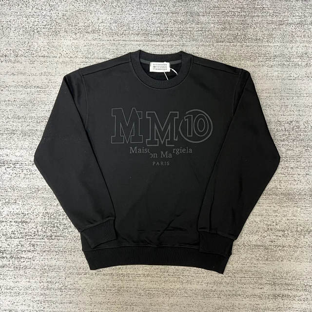 Maison Margiela Hoodies & Sweatshirts Crewneck sweatshirt with numeric graphic print product detail image 17