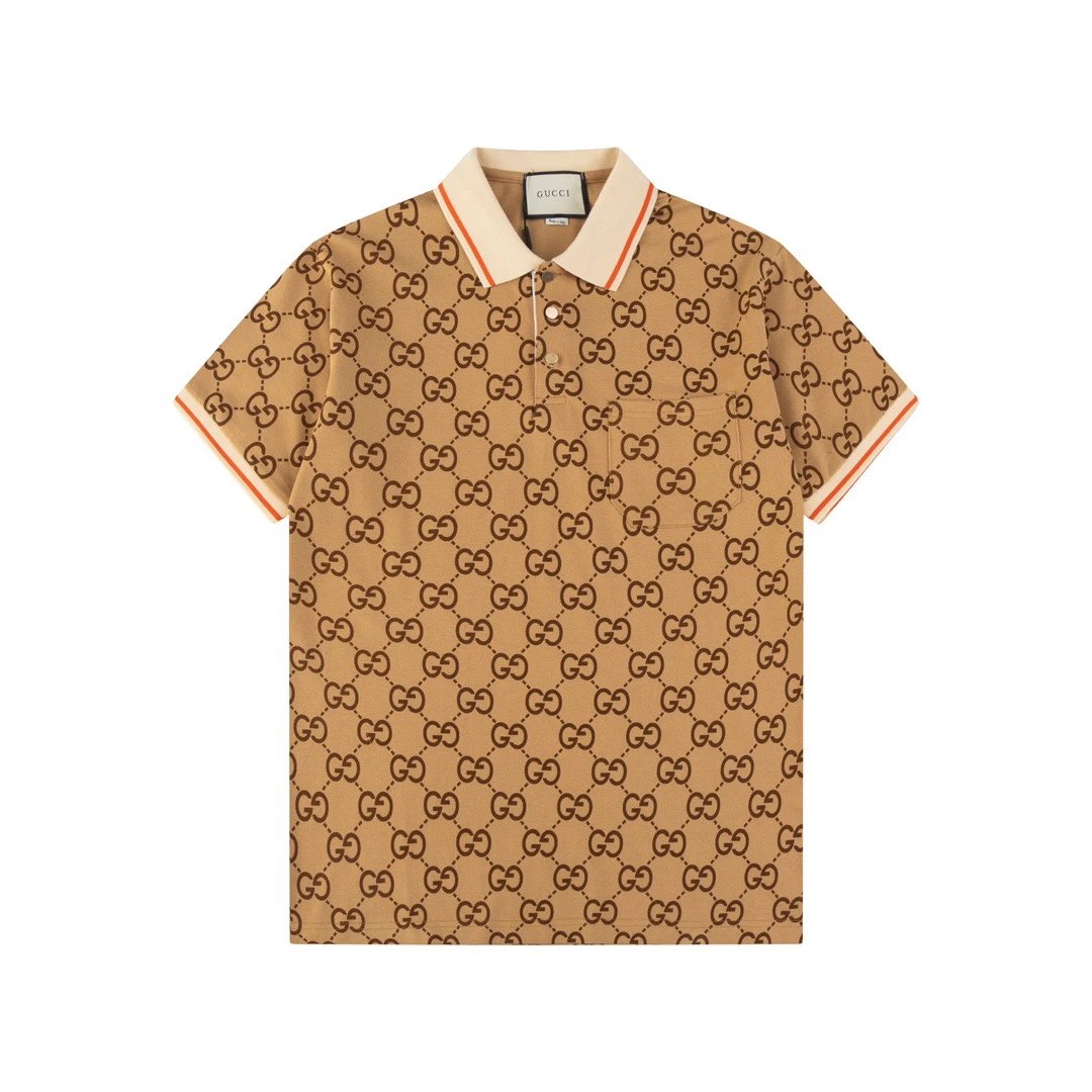 Gucci GG Large Monogram Polo Beige