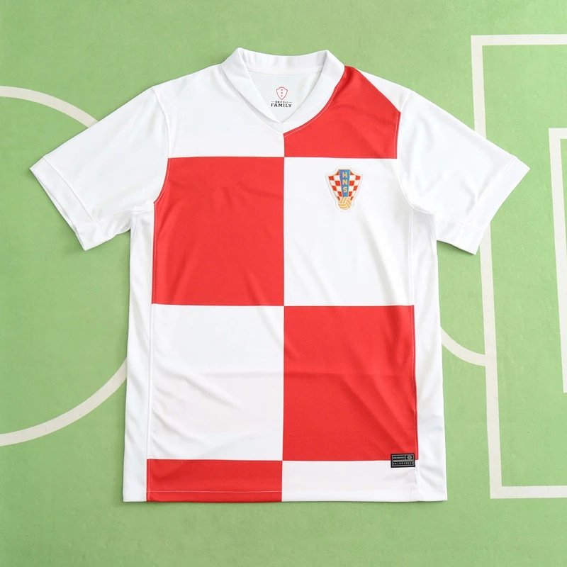 Croatia Red and White Jersey