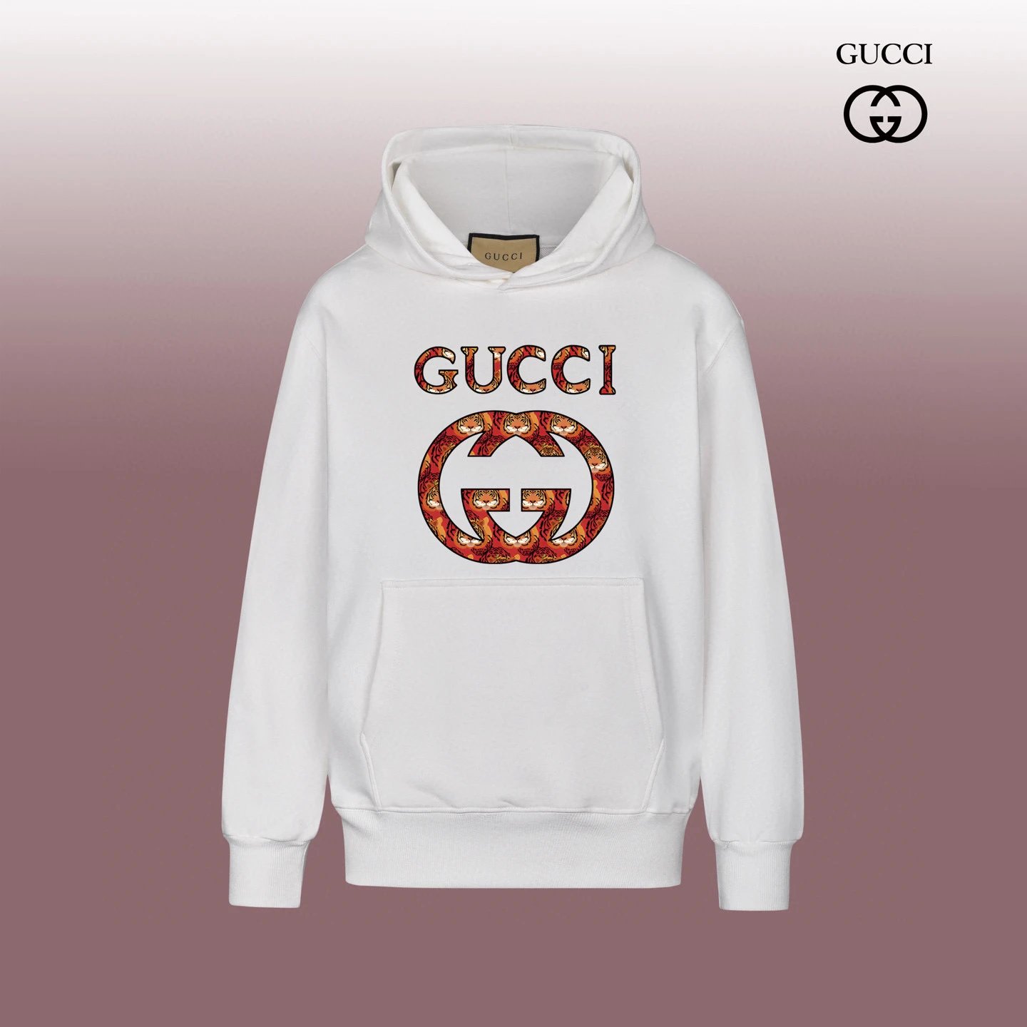 Gucci Logo-Strip Hoodie Black - 6