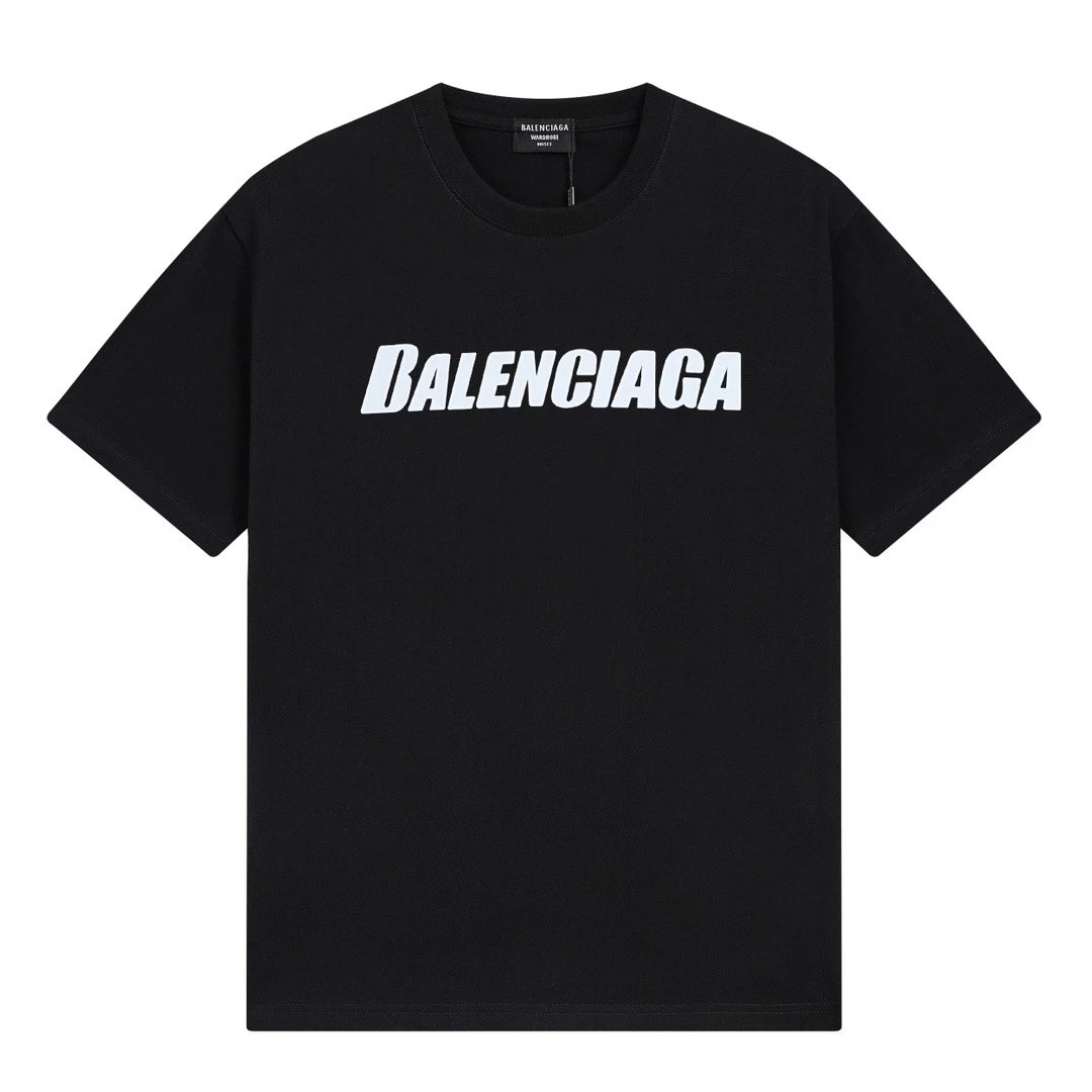 Balenciaga Capsule Logo Tee Black