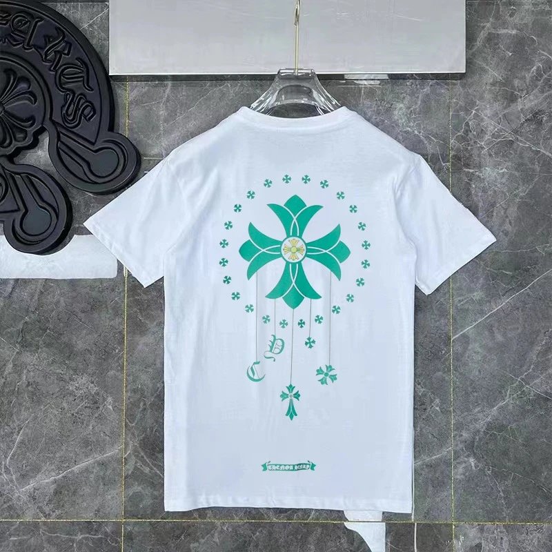 Chrome Hearts Cross Logo White T-Shirt - 6