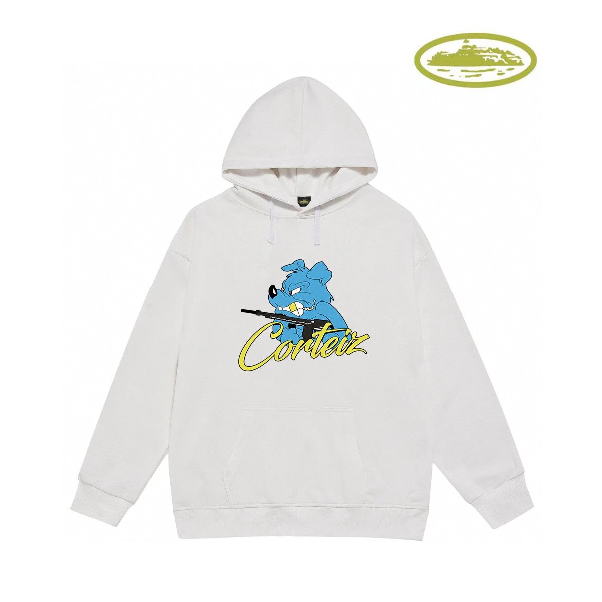 Corteiz Dog Hoodie Black - 13