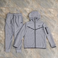 Dark gray suit