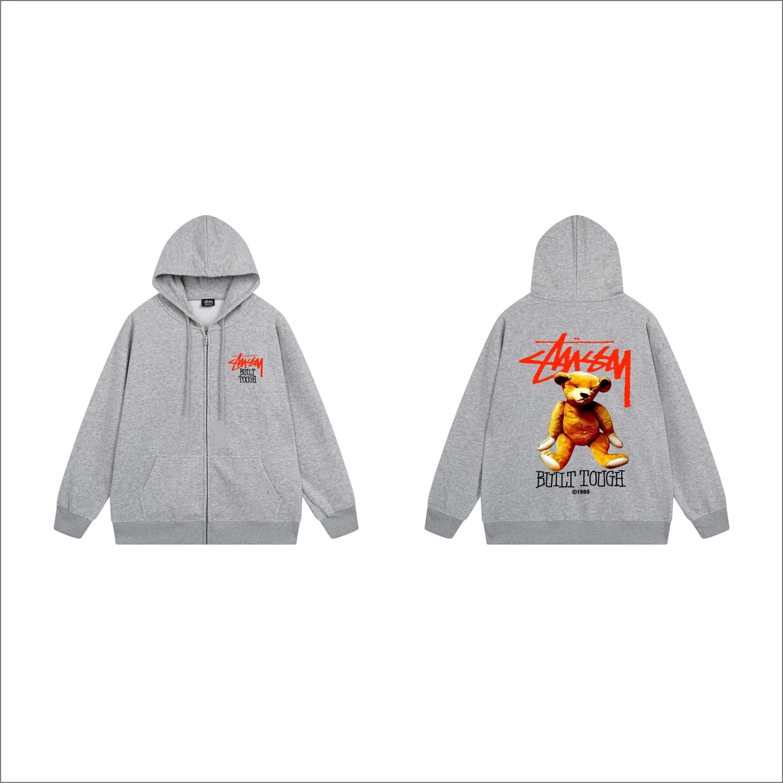 Stussy Sudadera con Cremallera