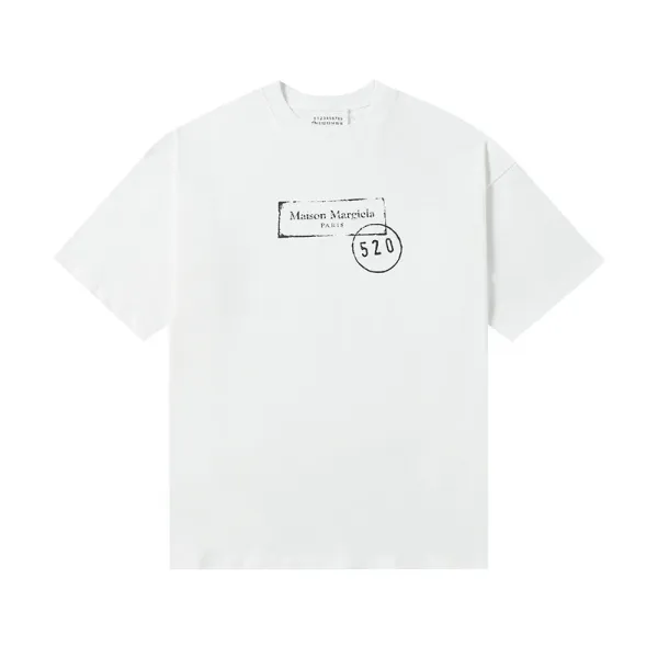 Maison Margiela Tabi Print White T-Shirt - 1