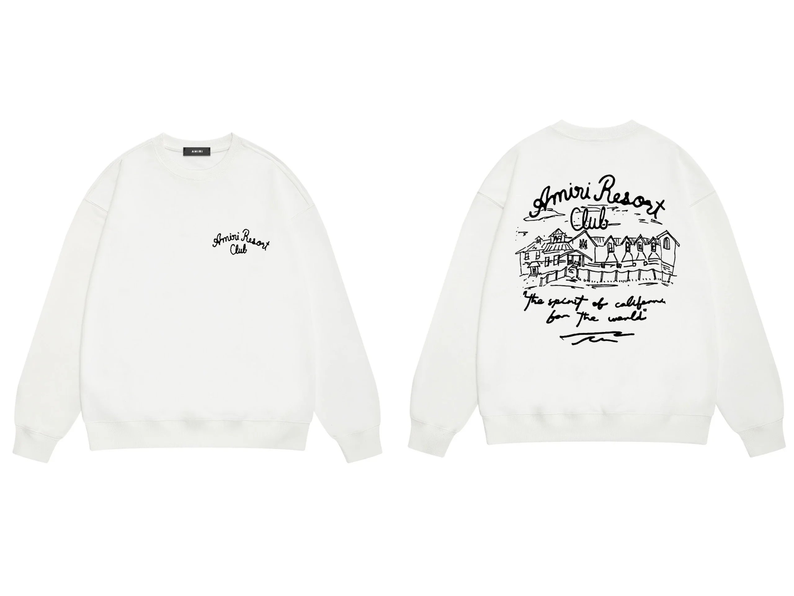 Amiri Camiseta Larga
