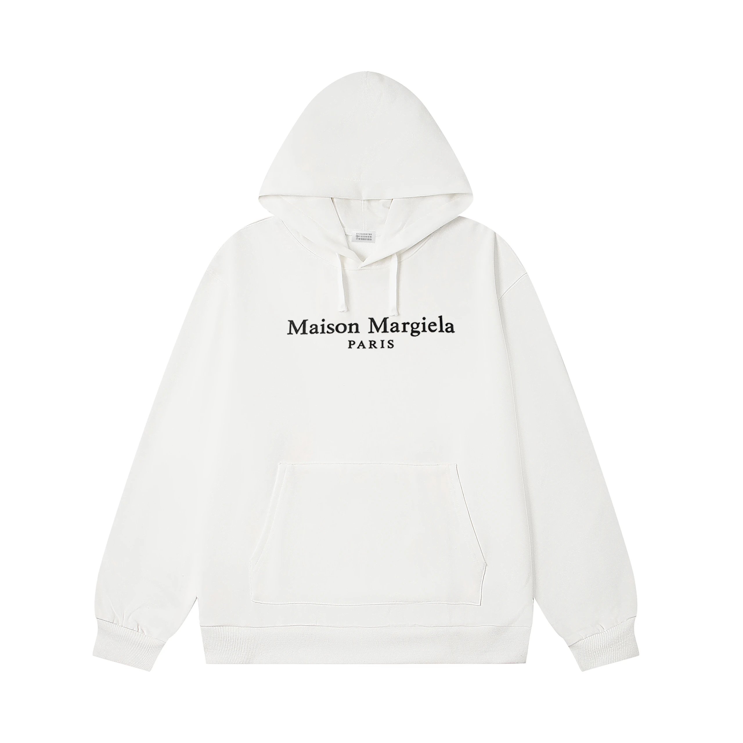 Off-White Industrial Tape Hoodie White - 10