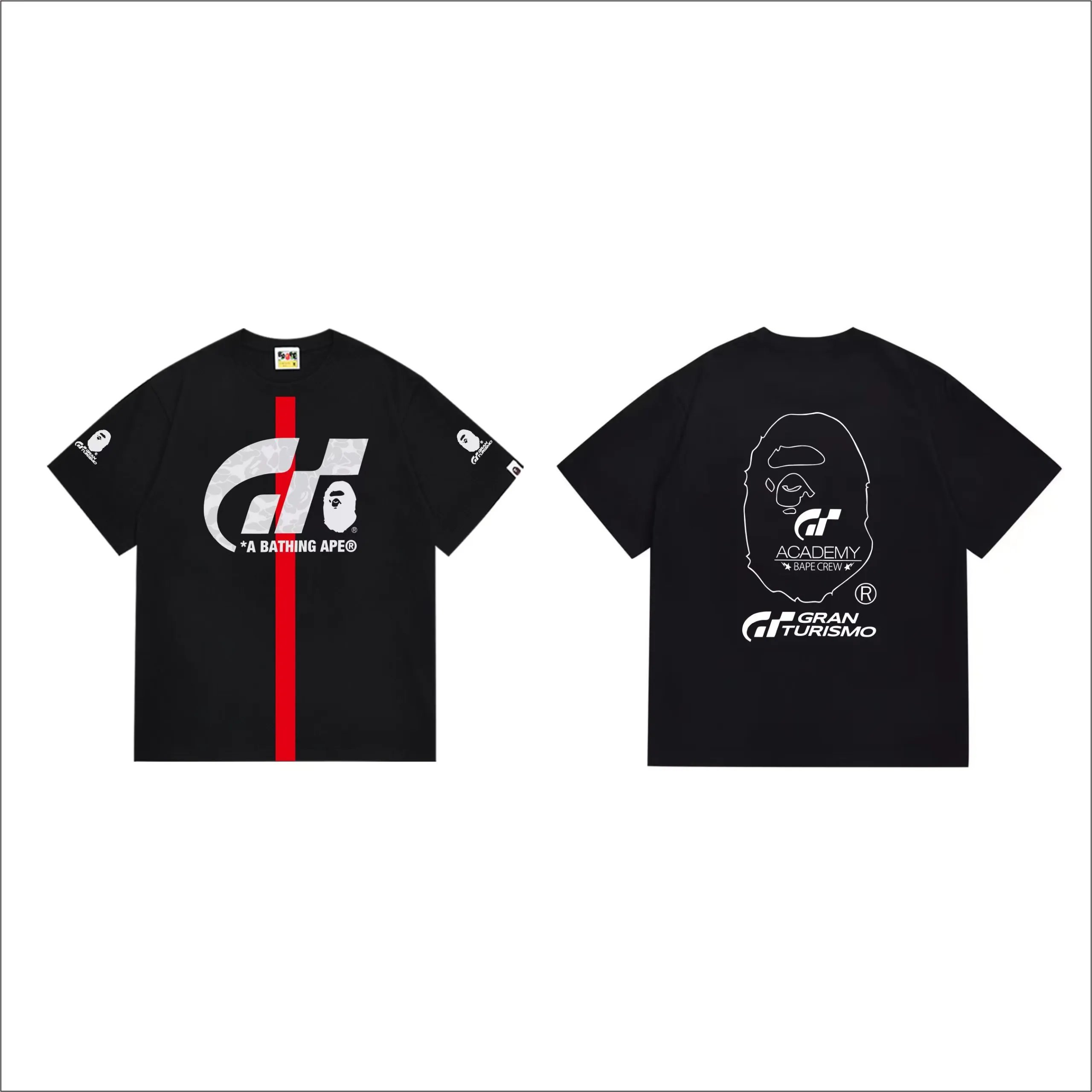 BAPE x Gran Turismo Academy Tee Black