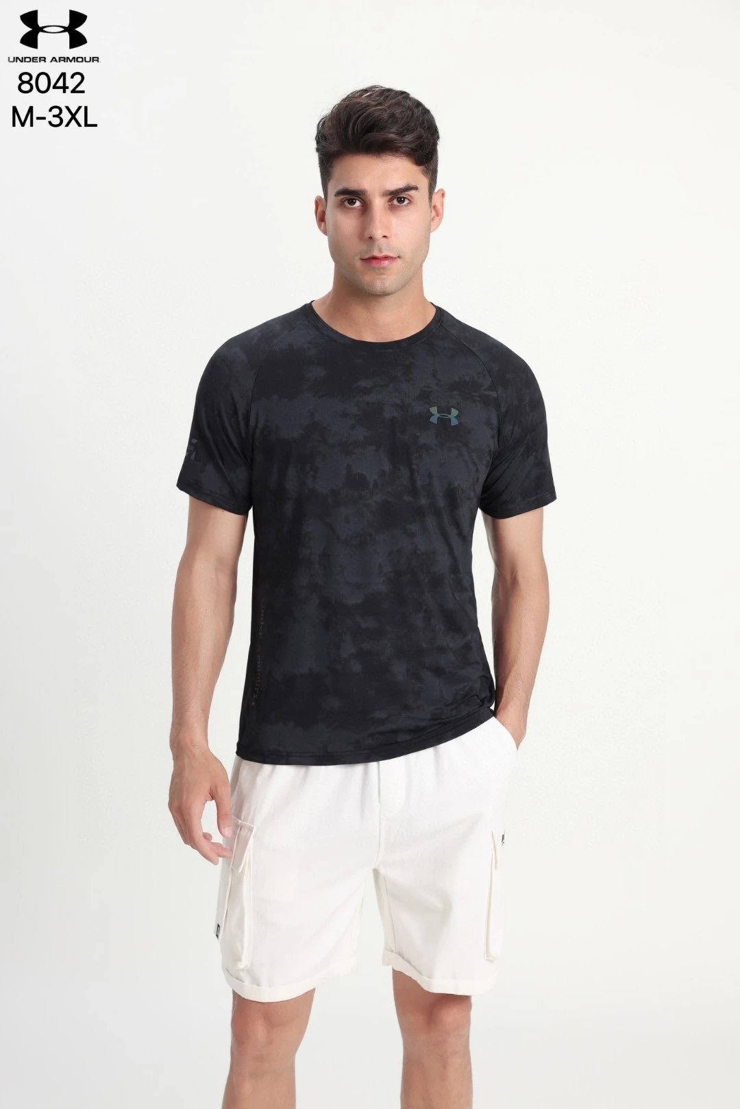 Under Armour Rush Seamless Tee Black