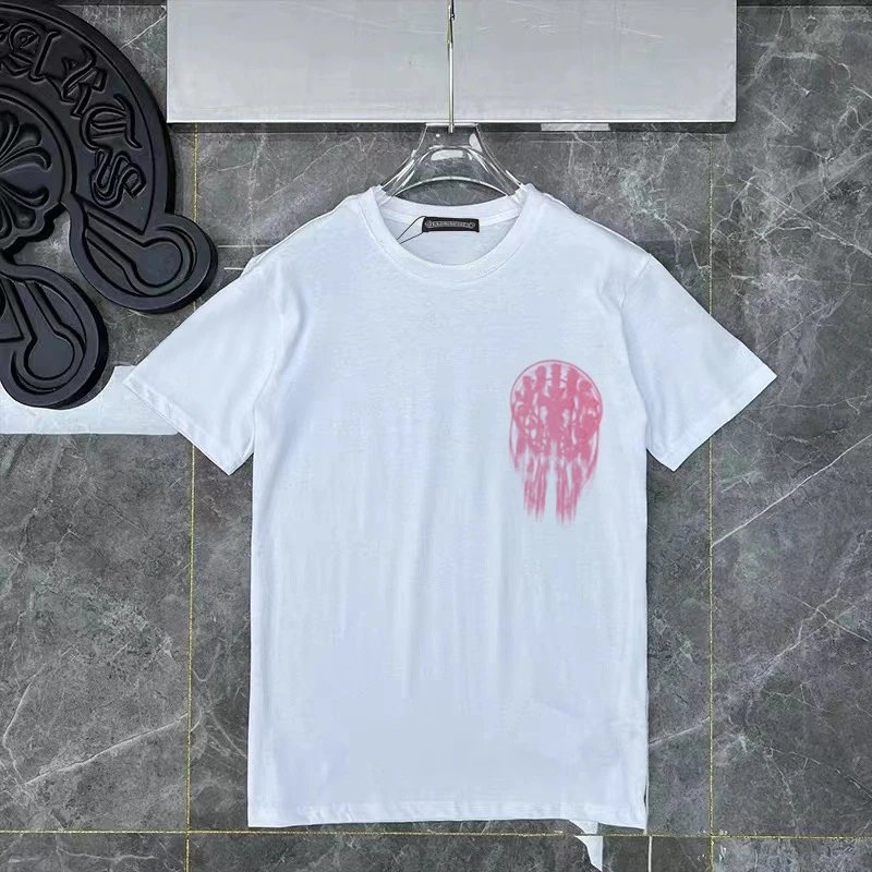 Chrome Hearts Drip Cross Tee White
