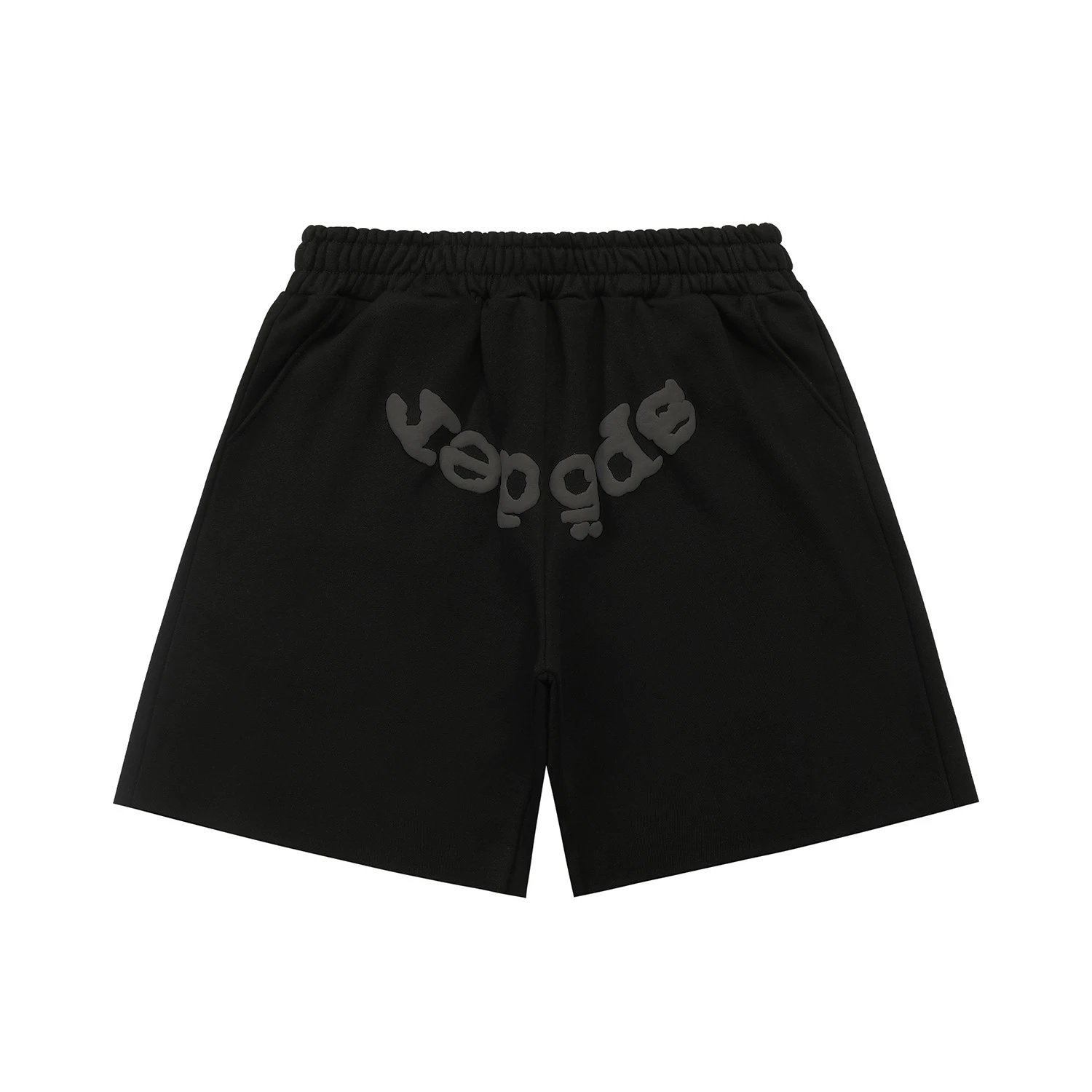 Sp5der Web Logo Shorts Black on Black