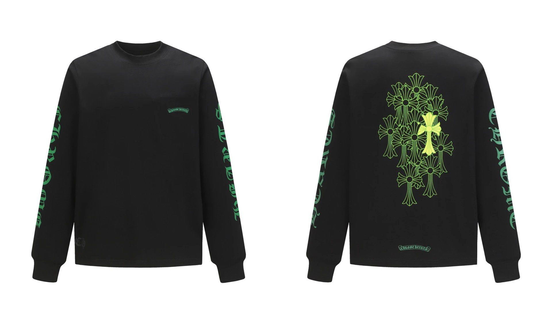 Chrome Hearts Long Sleeve Tee Black