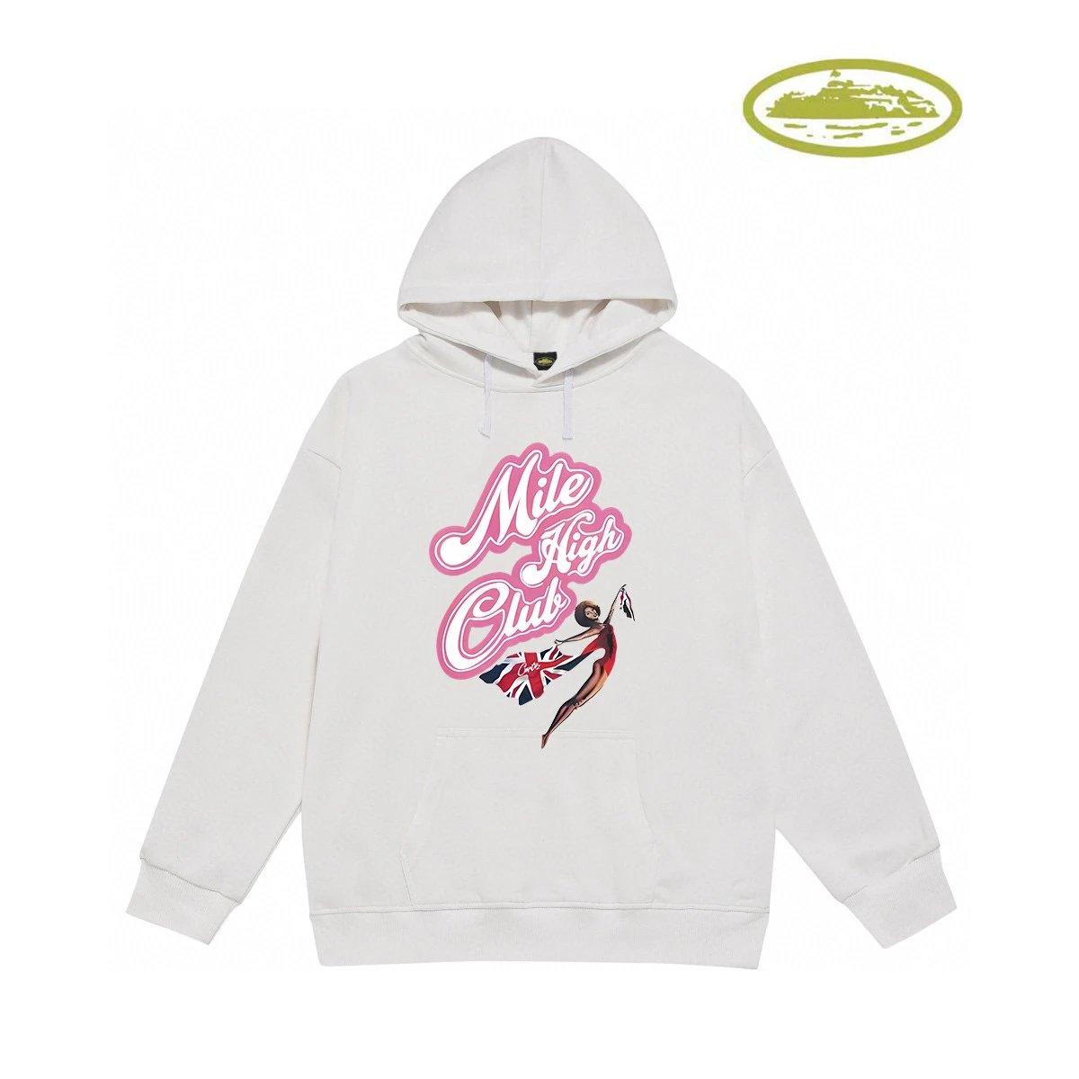 Corteiz Tiger Print Hoodie White - 22