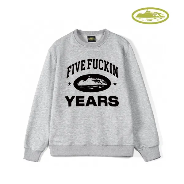 Design Five Fuckin Years Gray Hoodie - 1