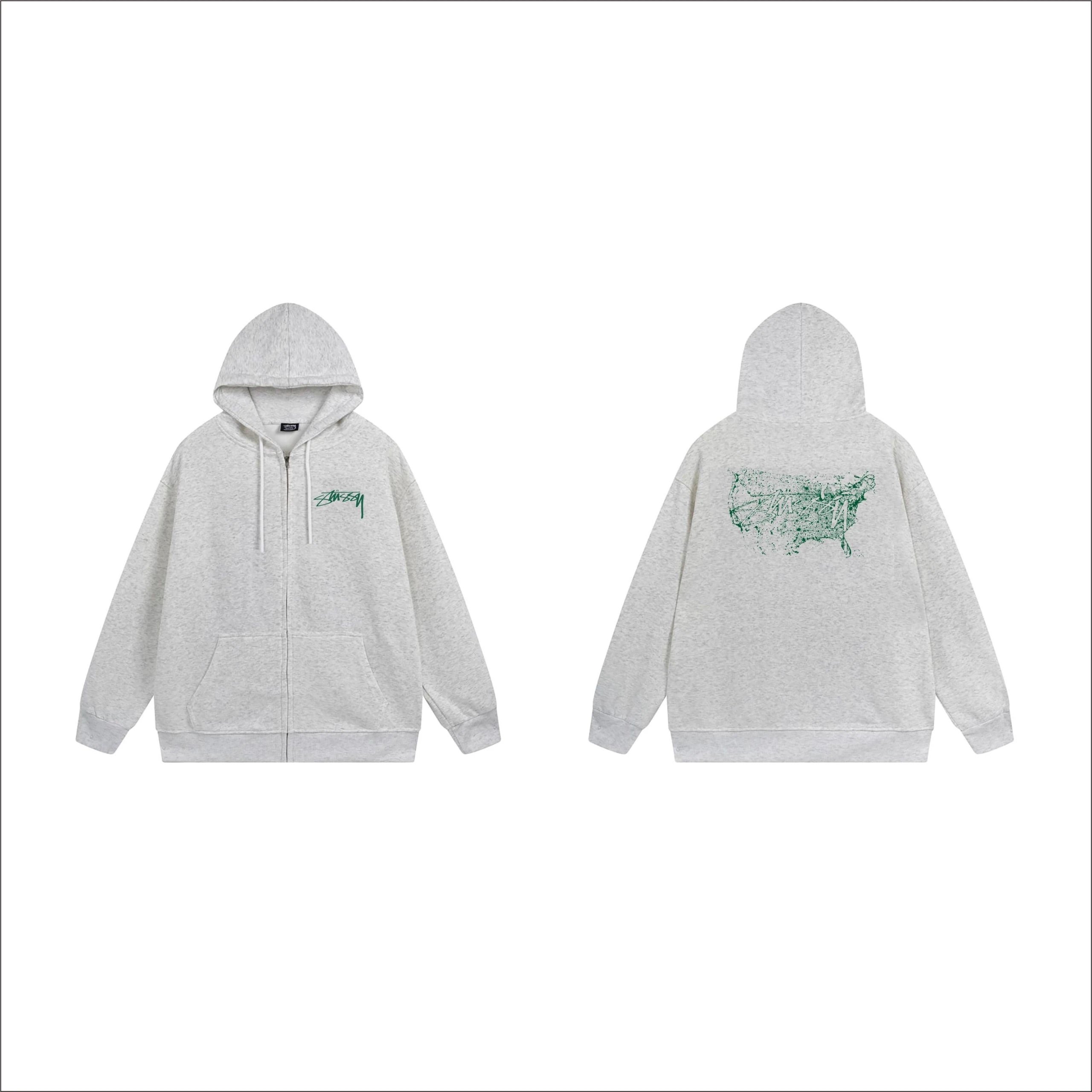 A Bathing Ape Camo Circle Logo Full-Zip Hoodie Gray - 12