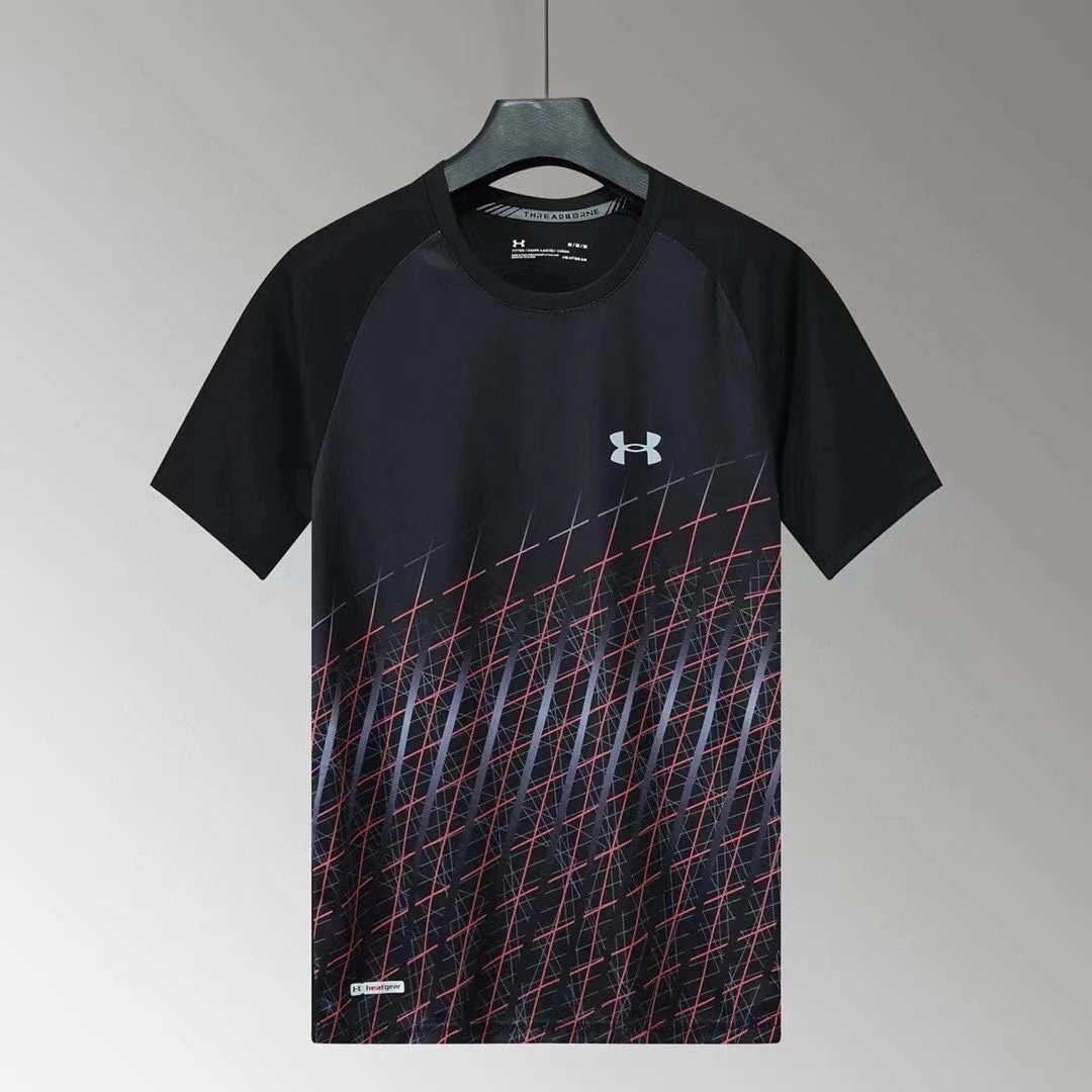 Under Armour HeatGear Run Graphic Tee Black