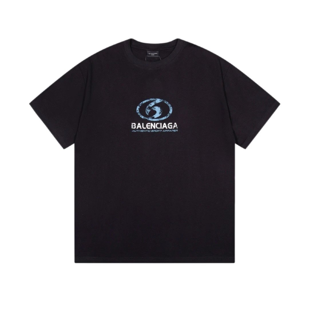 Balenciaga Authentic Sport Apparel Tee Black