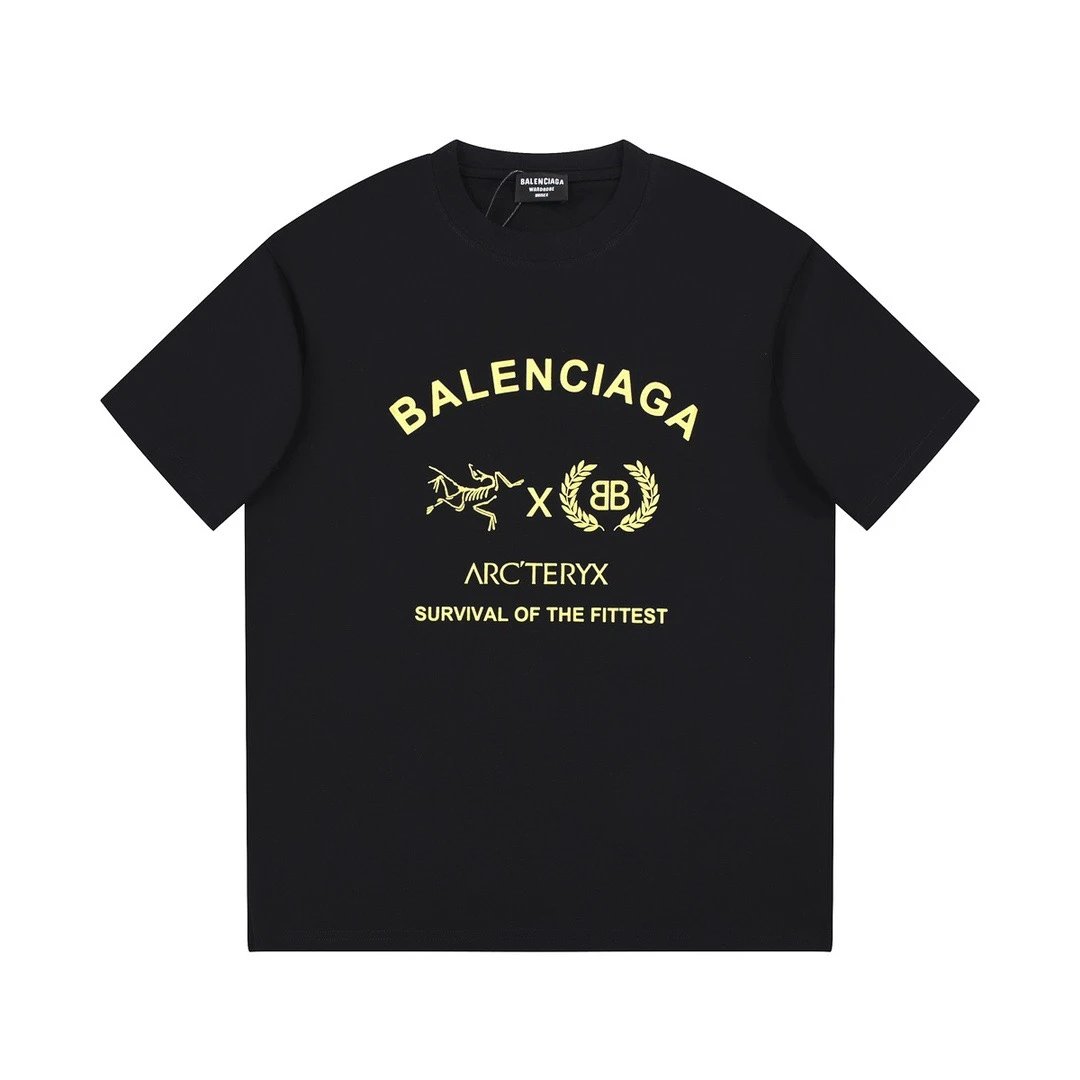 Balenciaga x Arc'teryx Survival of the Fittest Tee Black