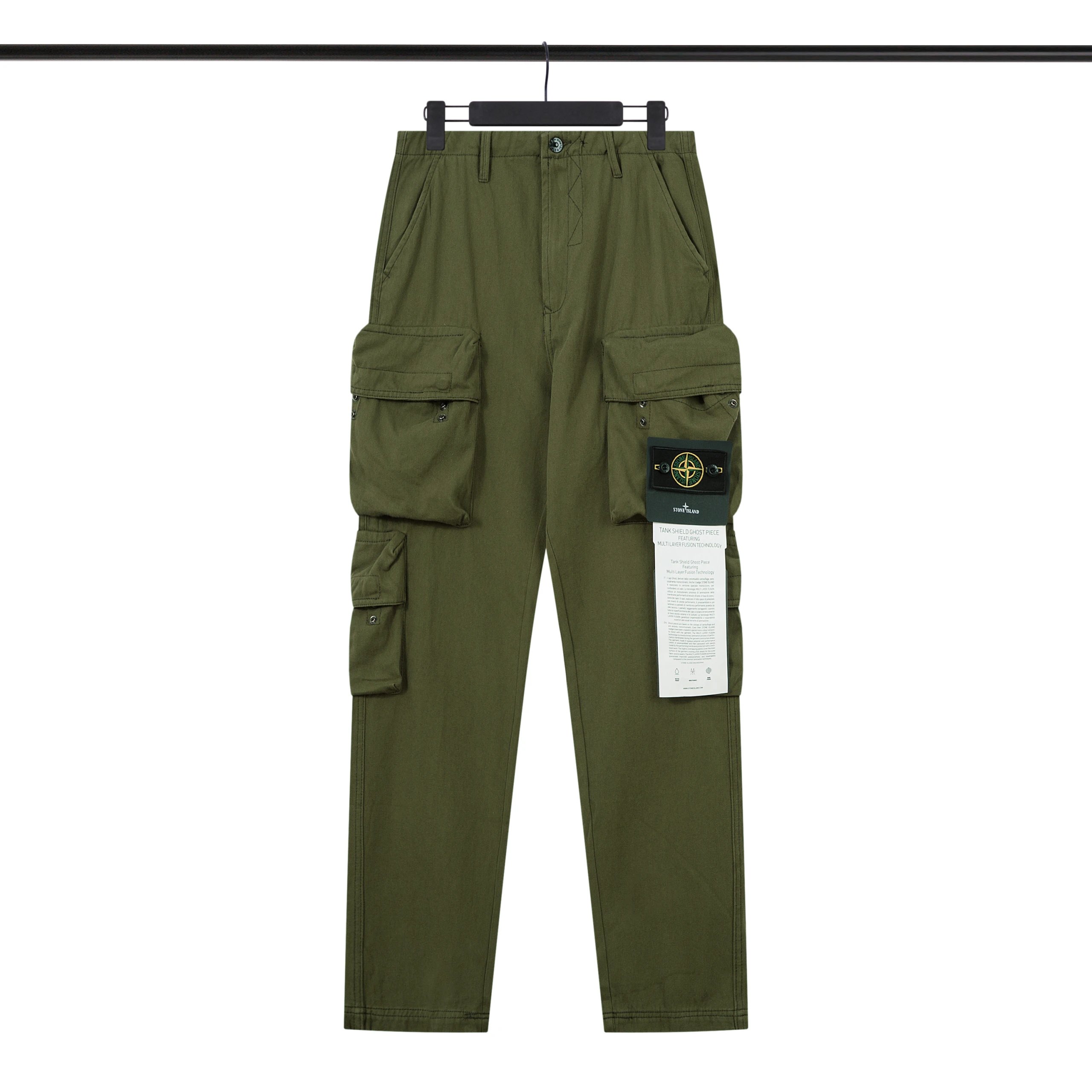 stone island water resistant pants