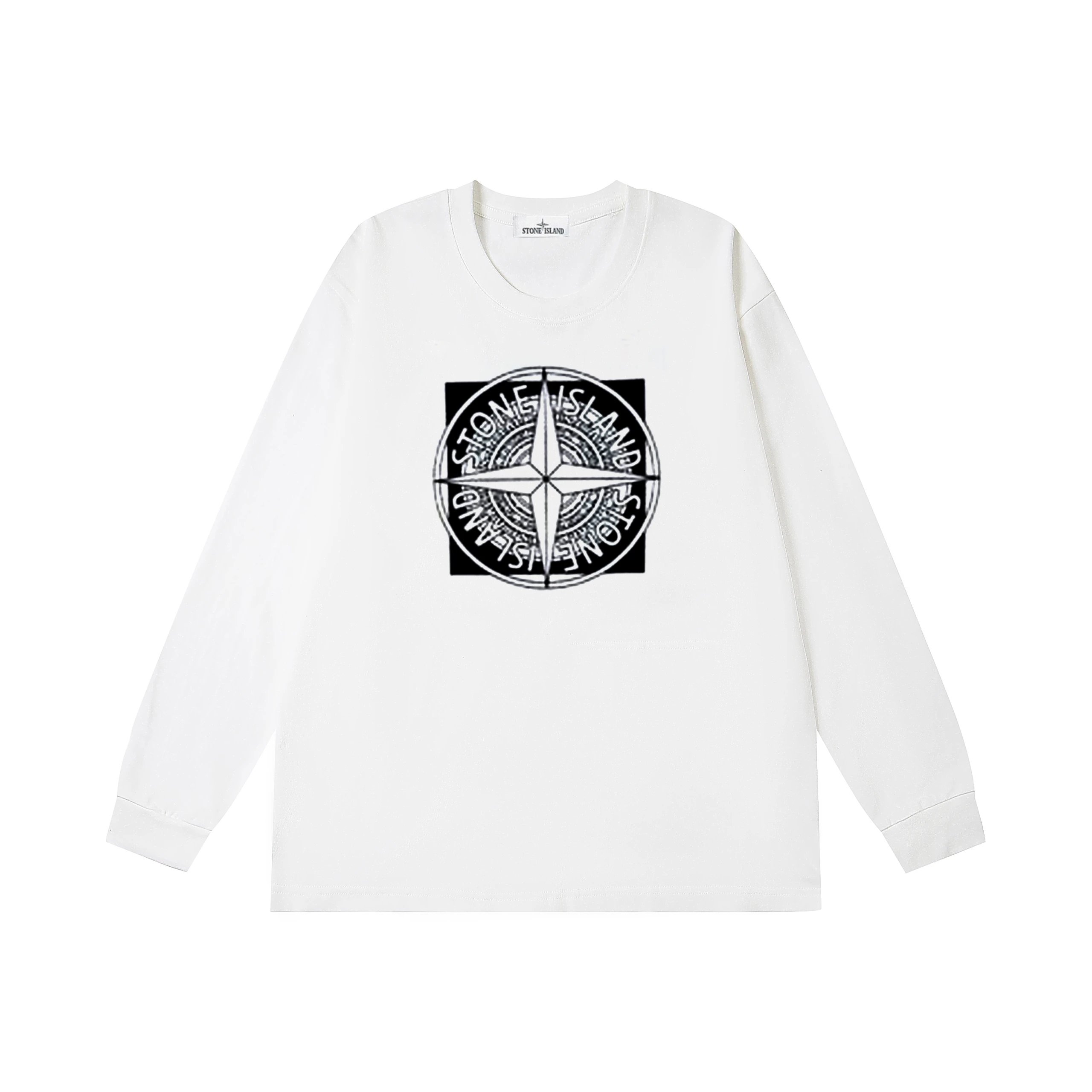 Stone Island Archivio Black Long-Sleeve T-Shirt - 10