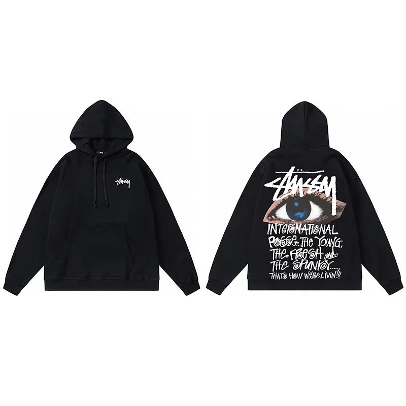 Stussy 8-Ball Hoodie White - 6