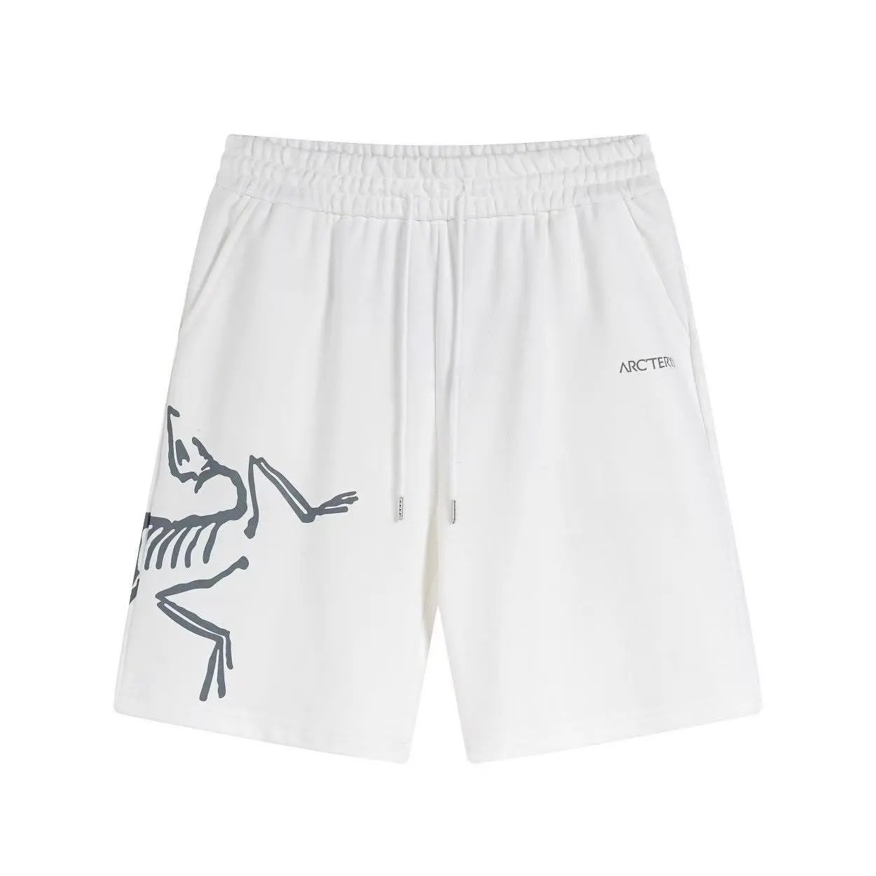 Arc'teryx Bird Skeleton Graphic Shorts White