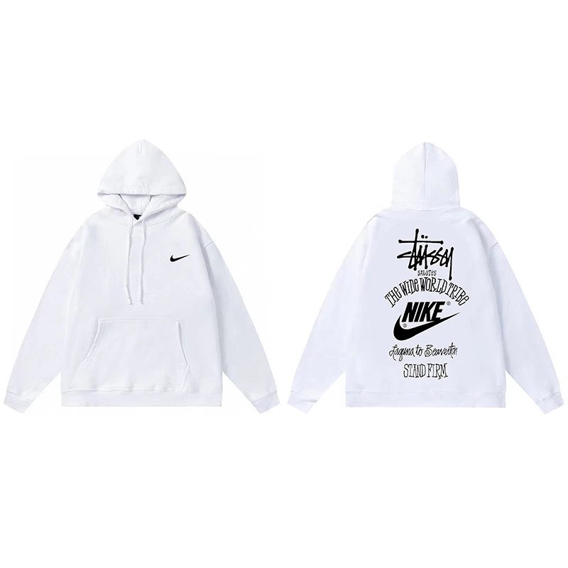 Stussy 8-Ball Hoodie White - 7