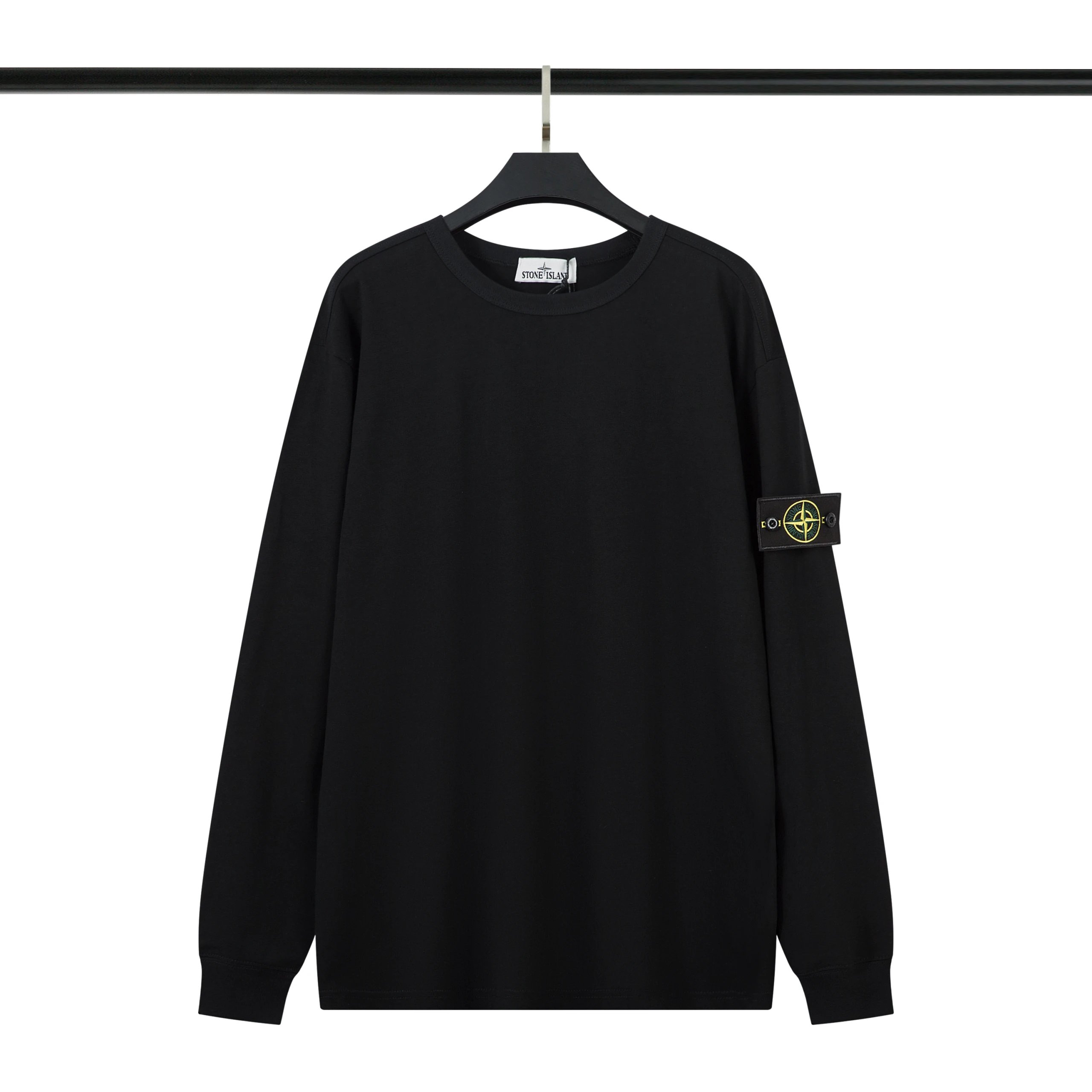 Stone Island Long Sleeve T-Shirt Black