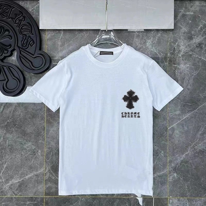 Chrome Hearts Fleur Cross Tee White