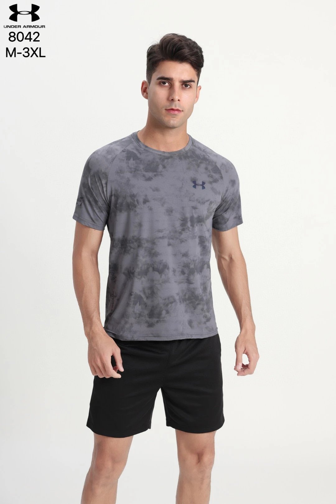 Under Armour Rush Seamless Tee Grey