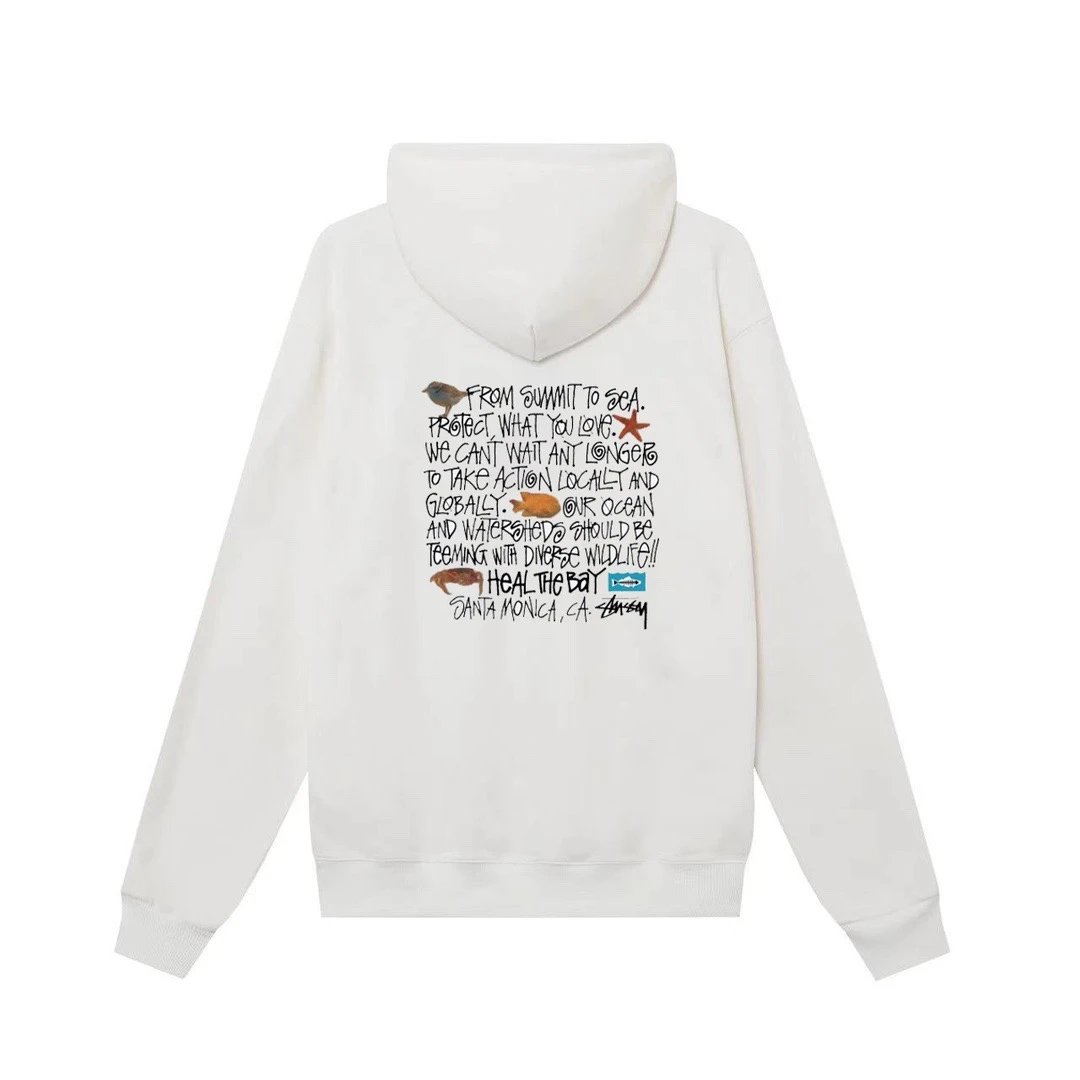 Stussy Heal The Bay Hoodie Black