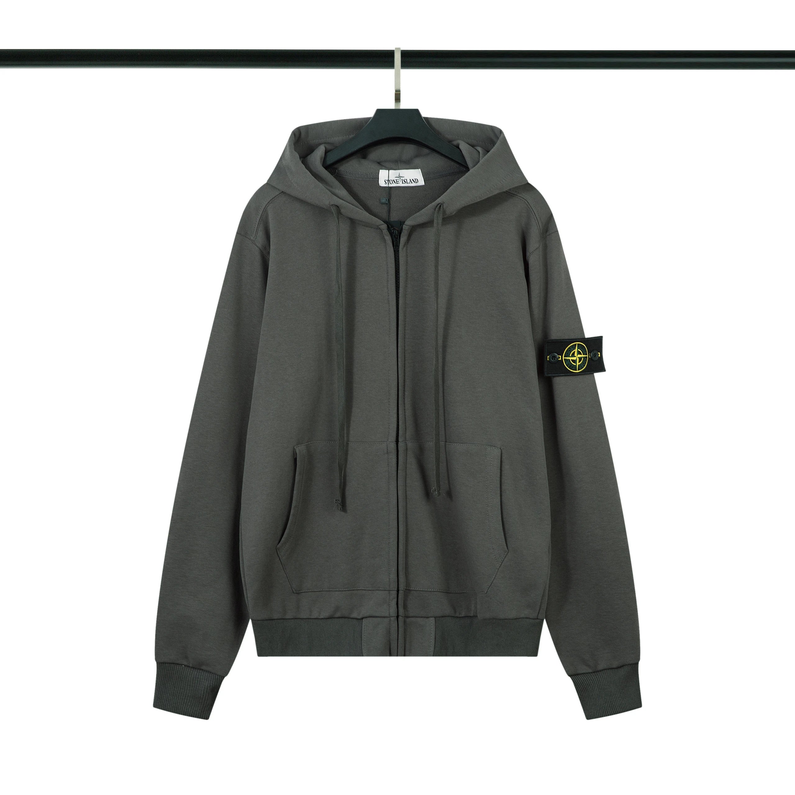 Stone Island Hoodie Dark Grey
