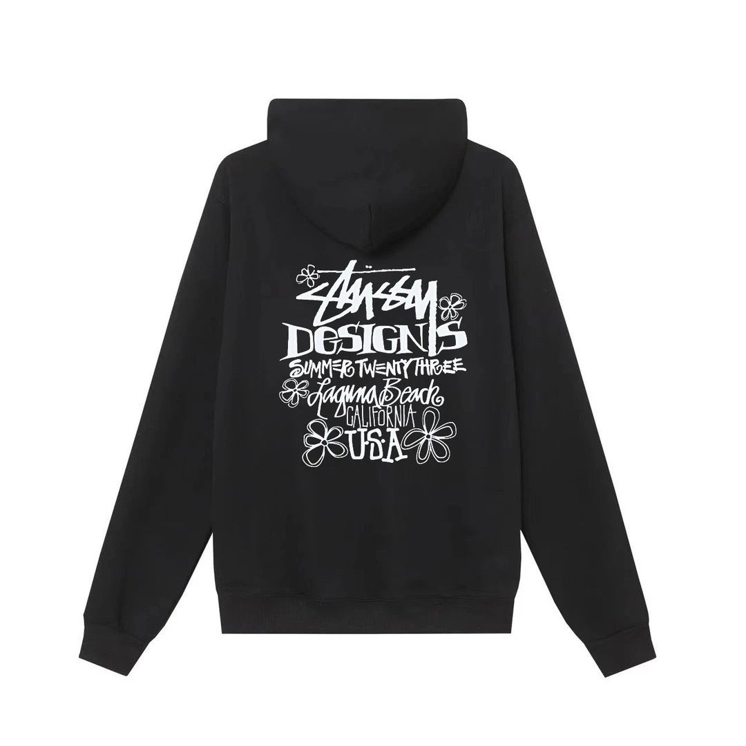 Stussy Designs Hoodie Black