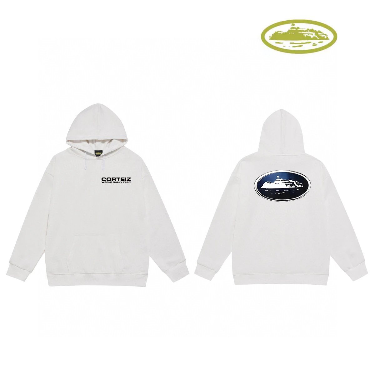 Design No Carry Last Hoodie White Green Hoodie - 9